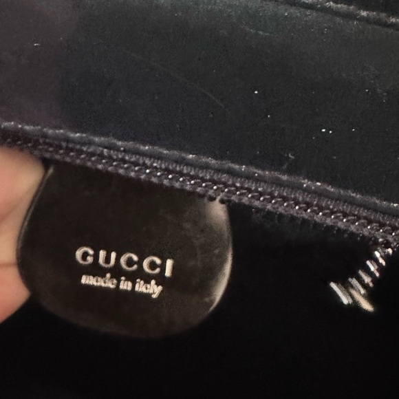 Gucci Black Canvas Bamboo handbag - Picture 6 of 14